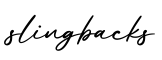 单词slingbacks书写