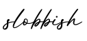 单词slobbish书写