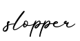 单词slopper书写