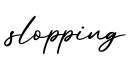 单词slopping书写