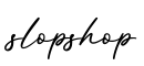 单词slopshop书写