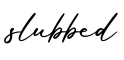 单词slubbed书写