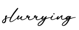 单词slurrying书写