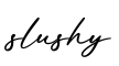 单词slushy书写