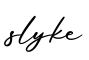 单词slyke书写
