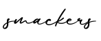 单词smackers书写