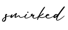 单词smirked书写