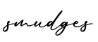 单词smudges书写