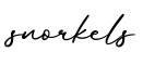 单词snorkels书写