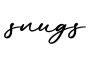 单词snugs书写
