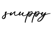单词snuppy书写