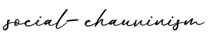 单词social-chauvinism书写