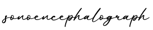 单词sonoencephalograph书写
