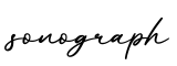 单词sonograph书写