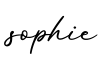 单词sophie书写