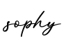 单词sophy书写