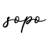 单词sopo书写