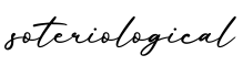 单词soteriological书写