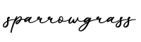 单词sparrowgrass书写