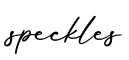 单词speckles书写