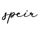 单词speir书写