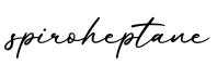 单词spiroheptane书写
