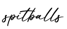 单词spitballs书写
