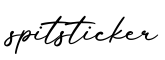 单词spitsticker书写