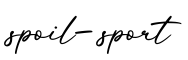单词spoil-sport书写