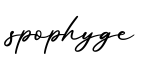 单词spophyge书写