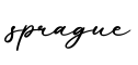 单词sprague书写