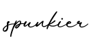 单词spunkier书写
