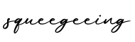 单词squeegeeing书写