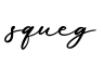 单词squeg书写