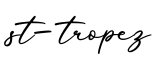 单词st-tropez书写