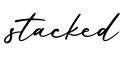 单词stacked书写