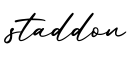 单词staddon书写
