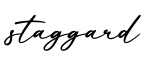 单词staggard书写
