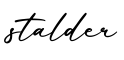 单词stalder书写