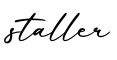 单词staller书写