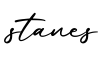 单词stanes书写