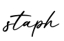 单词staph书写