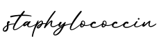 单词staphylococcin书写