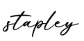 单词stapley书写