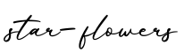 单词star-flowers书写