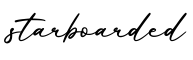 单词starboarded书写