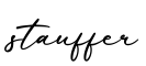 单词stauffer书写