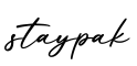 单词staypak书写