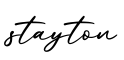 单词stayton书写