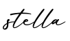 单词stella书写